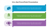 Free - Live Chat PowerPoint Presentation and Google Slides